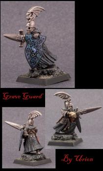 Grave Guard / Chaos Warrior Champion by urion