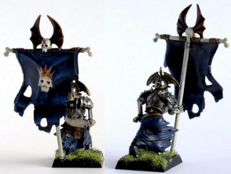 Grave Guards Standar Bearer by grahnar
