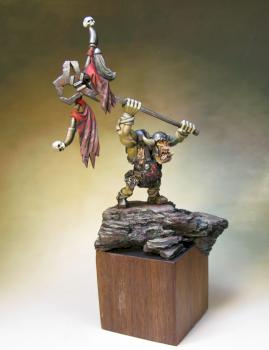 Orc Standard Bearer by AmyBrehm