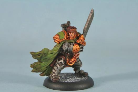 Mercenary Warcaster Magnus by mchammas
