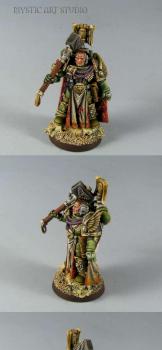 Dark Angels Space Marine Master of the Fleet by Benesz