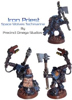 Space Wolves Iron Priest by precinctomega