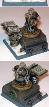 Dwarf Lord of Karak Hirn on Oathstone by Aric Wulf
