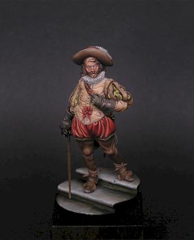 Captain royal musketeer by Cesnak