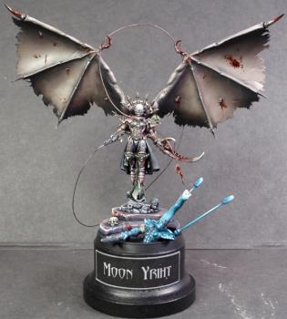 Moon Yriht, princess of slaanesh - Bronze french GD 2009 by slave of paint