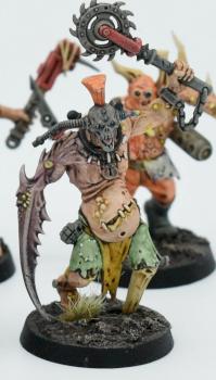 Death Guard Poxwalkers by Monkeytrees