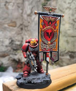 Blood Angels Primaris Ancient by CerberusXt