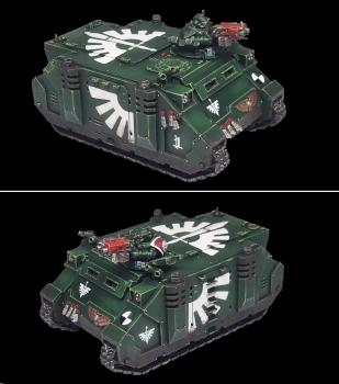 Dark Angels Rhino by UncleScorp