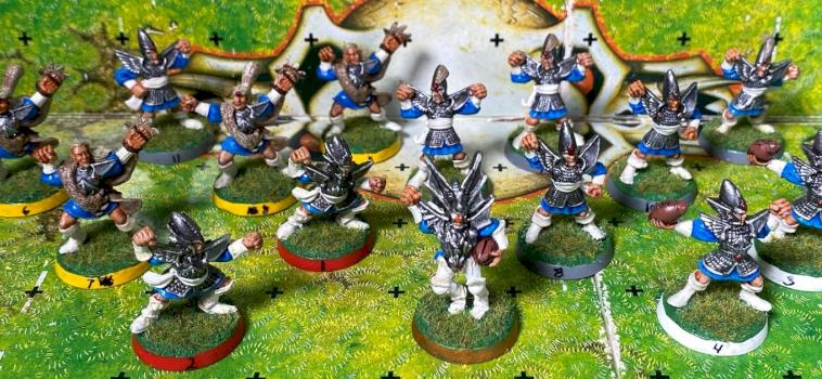High Elf Team Blood Bowl by Slup