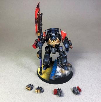 Legio Custodes Contemptor-Achillus Dreadnought by TheBirdsAreBlack