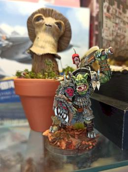 Orc boss by Temporaviator