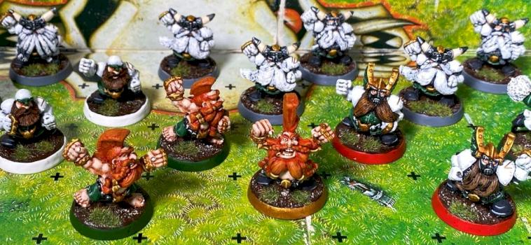 Dwarf Team Blood Bowl by Slup