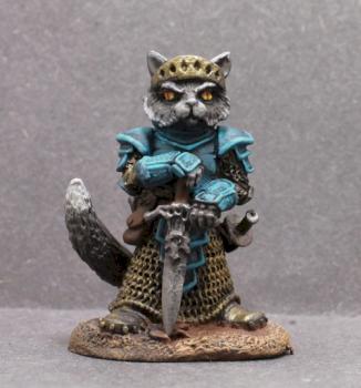 Dark Sword Cat Paladin by superbug983