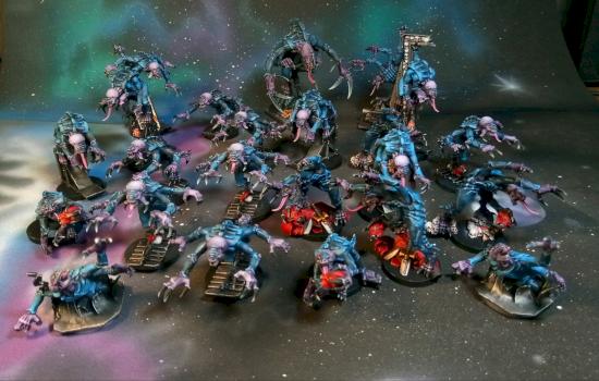 Space hulk Genestealers by CgbDread