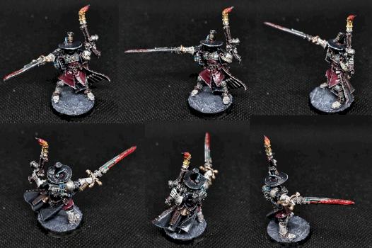 Inquisitor with Power Sword and Inferno Pistol by Smutny Klaun