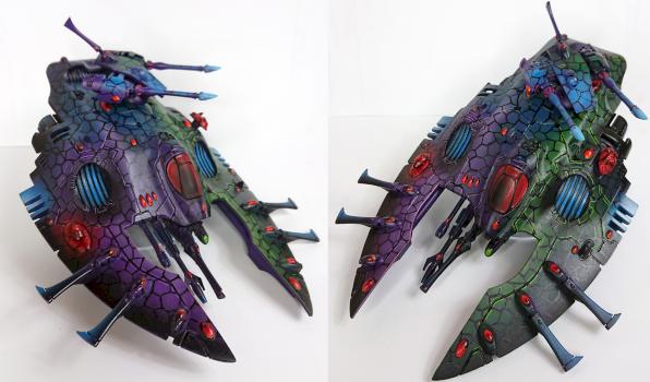 Eldar Wave Serpent by Shepard
