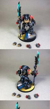 Legio Custodes Contemptor-Achillus Dreadnought by TheBirdsAreBlack