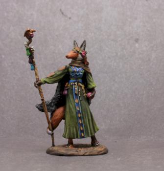Dark Sword Female Kitsune Druid by superbug983