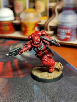 Blood Angel Assault Intercessor by Osvius