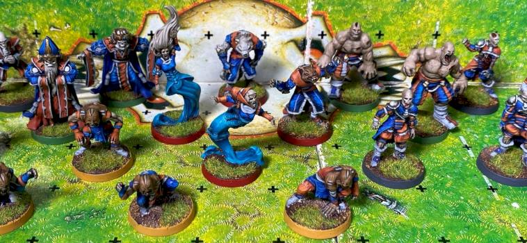 Necromantic Horrors Shambling Undead Team Blood Bowl by Slup