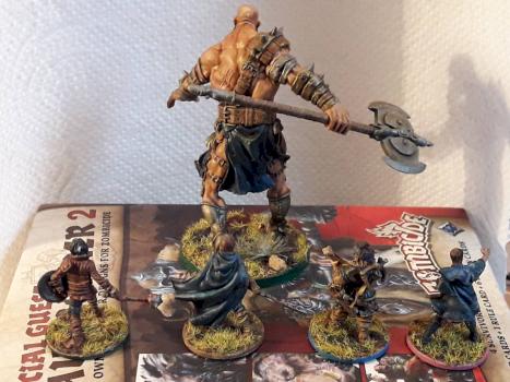 Giant Zombicide Black Plague Back by Carpet
