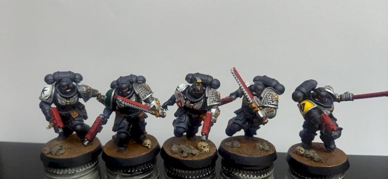 Assault Intercessor Squad (Deathwatch) by Markus7919