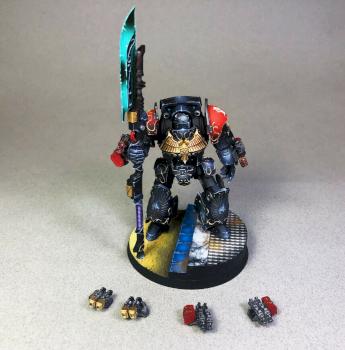 Legio Custodes Contemptor-Achillus Dreadnought by TheBirdsAreBlack