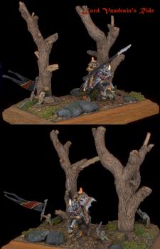 Lord Vandrain's Ride by painting raven