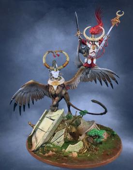 Archmage Teclis et Celennar, Spirit of Hysh by caiman
