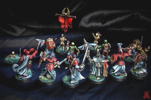 Undead, Blood Dragon warband for Mordheim #3 by Musza