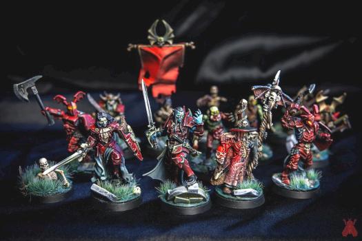 Undead, Blood Dragon warband for Mordheim #2 by Musza