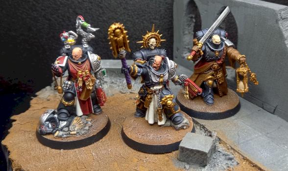 Deathwatch Apothecary /Chaplain / Judiciar by Markus7919