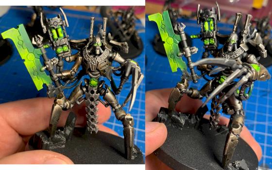 Necron Skorpekh Destroyer by jaysnig