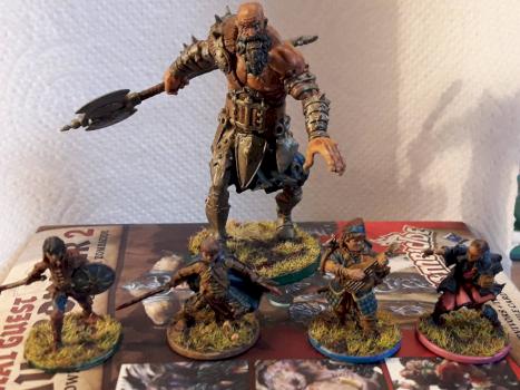 Giant Zombicide Black Plague Front by Carpet