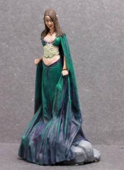 Dark Sword Female Elf Enchantress by superbug983