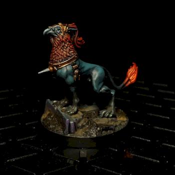 Valiant, Gryph-hound by MAZ.minis