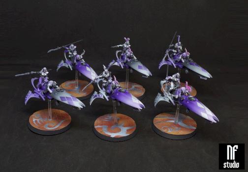 Harlequin Skyweavers by NeonForgeStudio