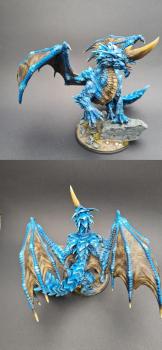 Ancient Blue Dragon by Kburn