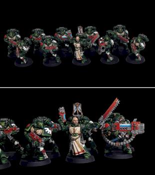 Dark Angels Squad 1 by UncleScorp