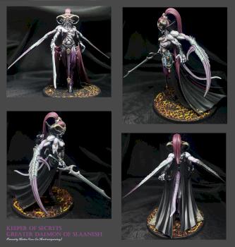Keeper of Secrets, Greater Daemon of Slaanesh by Natecross1990
