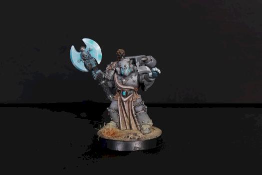 Space Wolvea Rune Priest Conversion by kaiserdean