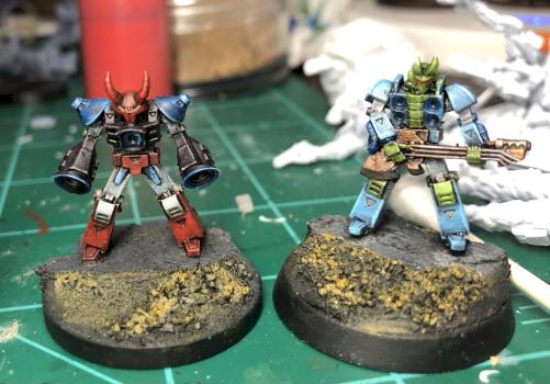 Decibel and heavyrift from bot war by Mforston