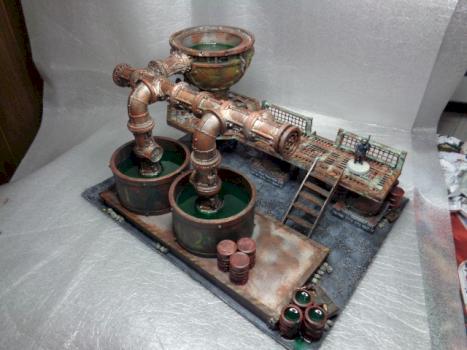 sector mechanicus promethium storage facility by thecat