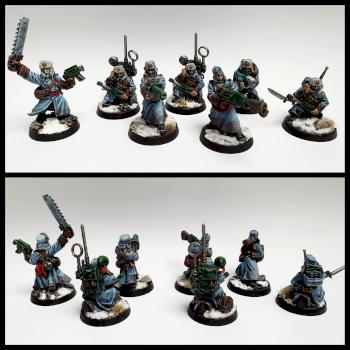 Valhallan Ice Warriors Imperial guards by LePeintre