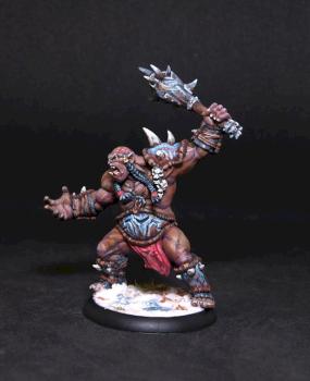 Izug Ogre Champion Warrior by belminiart
