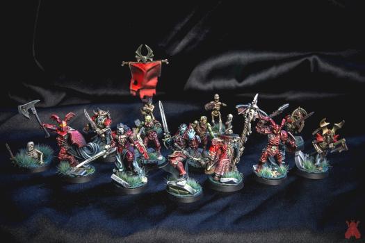 Undead, Blood Dragon warband for Mordheim by Musza