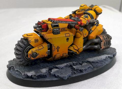 Imperial Fist Outrider by CerberusXt