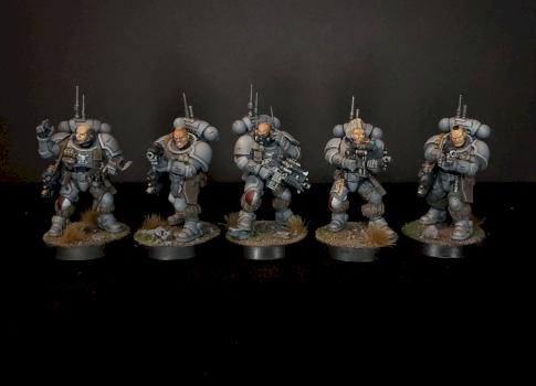 Space Wolf Infiltrators by kaiserdean