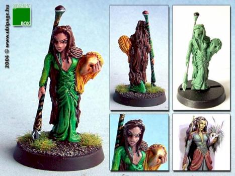 Yhelbruna the Wizard by UBorka