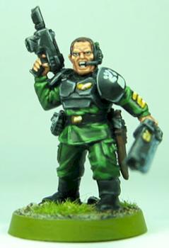 Imperial Guard IG Cadian Officer by golgfag